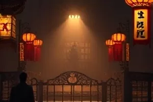 分区示范果园全景，桃树成行挂果，株距整齐